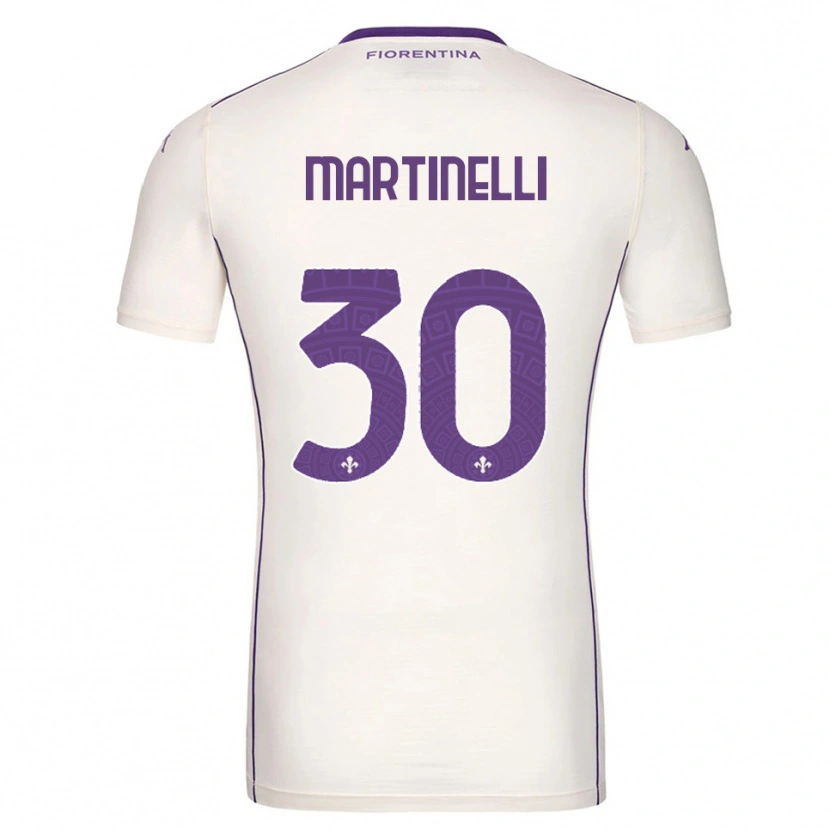 Danxen Herren Tommaso Martinelli #30 Weiß Lila Rot Auswärtstrikot Trikot 2025/26 T-Shirt Schweiz