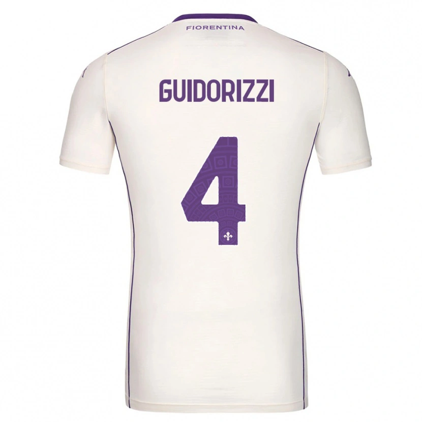 Danxen Herren Riccardo Guidorizzi #4 Weiß Lila Rot Auswärtstrikot Trikot 2025/26 T-Shirt Schweiz