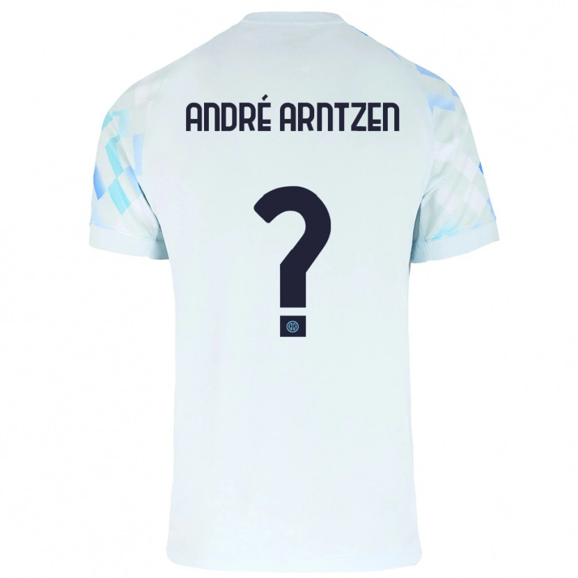 Danxen Herren Matheo André Arntzen #0 Weiß Blau Auswärtstrikot Trikot 2025/26 T-Shirt Schweiz