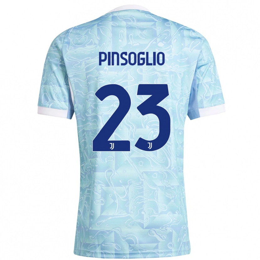 Danxen Herren Carlo Pinsoglio #23 Himmelblau Gelb Auswärtstrikot Trikot 2025/26 T-Shirt Schweiz