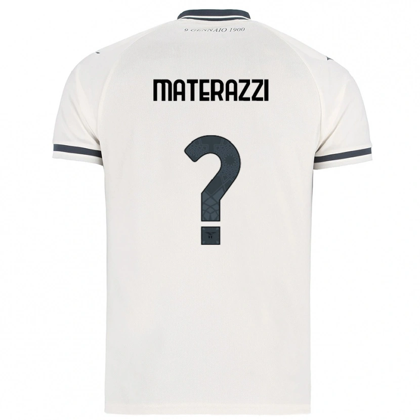 Danxen Herren Gianfilippo Materazzi #0 Weiß Marineblau Auswärtstrikot Trikot 2025/26 T-Shirt Schweiz