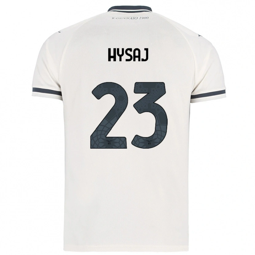 Danxen Herren Elseid Hysaj #23 Weiß Marineblau Auswärtstrikot Trikot 2025/26 T-Shirt Schweiz