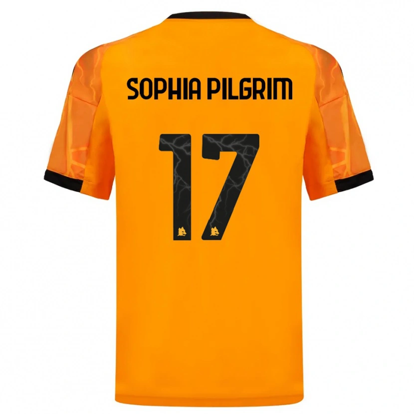 Danxen Herren Alayah Sophia Pilgrim #17 Orange Schwarz Auswärtstrikot Trikot 2025/26 T-Shirt Schweiz