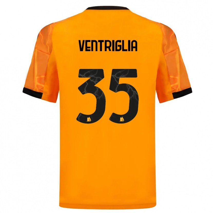 Danxen Herren Rosanna Ventriglia #35 Orange Schwarz Auswärtstrikot Trikot 2025/26 T-Shirt Schweiz