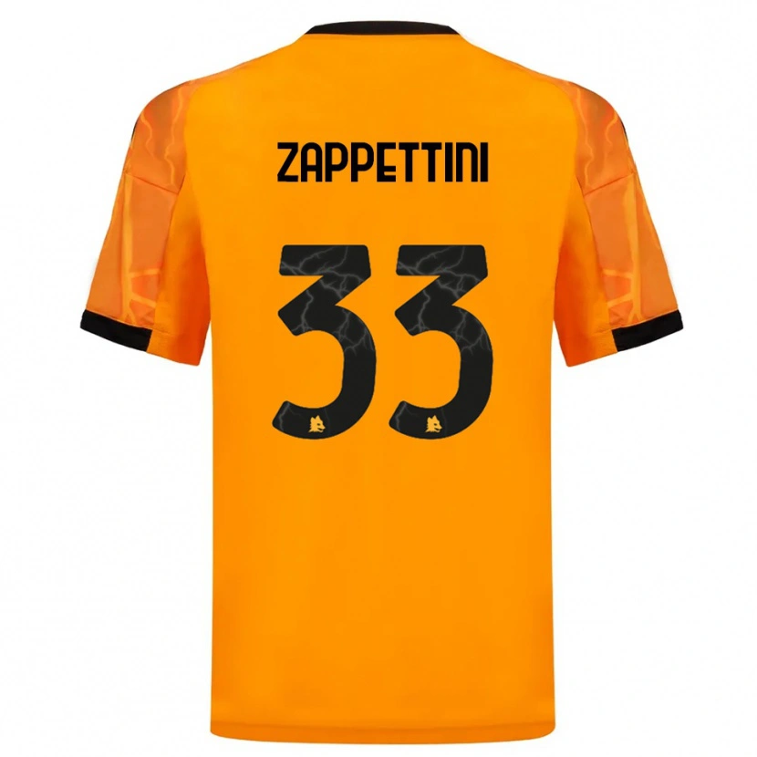 Danxen Herren Sara Zappettini #33 Orange Schwarz Auswärtstrikot Trikot 2025/26 T-Shirt Schweiz