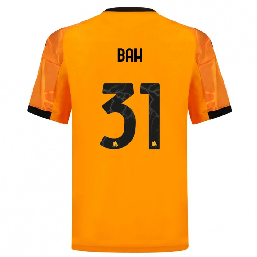 Danxen Herren Muhammed Bah #31 Orange Schwarz Auswärtstrikot Trikot 2025/26 T-Shirt Schweiz