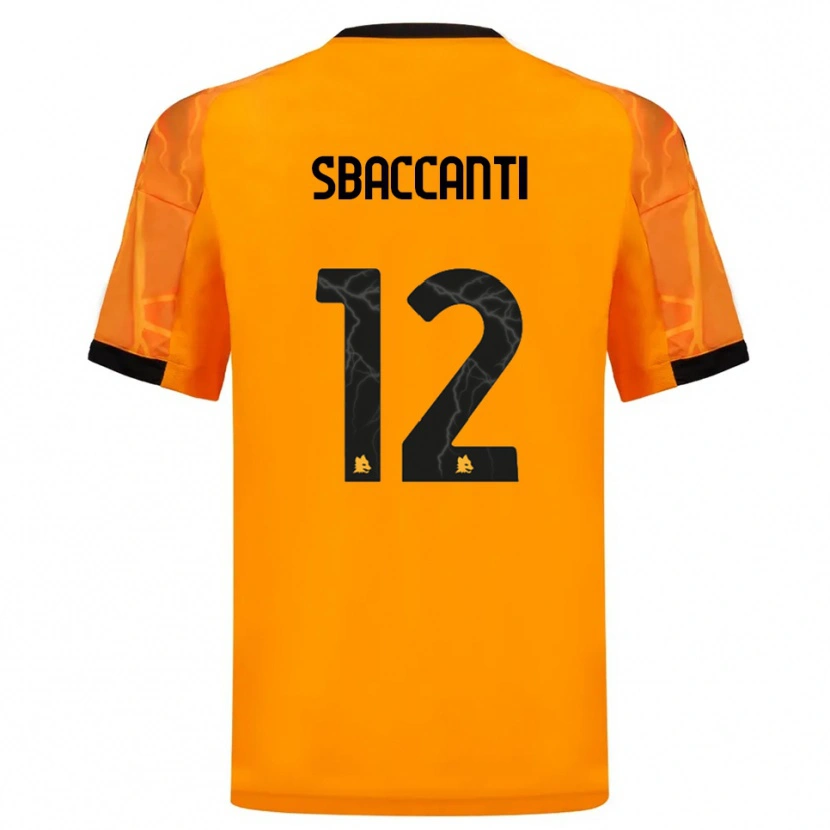 Danxen Herren Christian Sbaccanti #12 Orange Schwarz Auswärtstrikot Trikot 2025/26 T-Shirt Schweiz