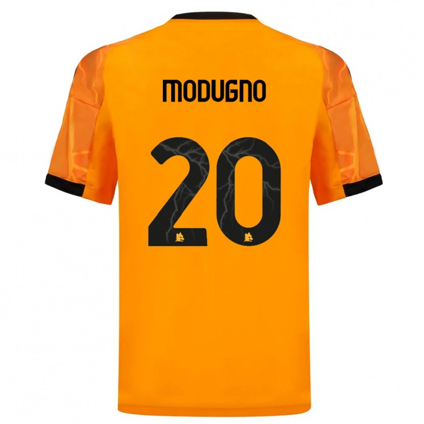 Danxen Herren Emanuele Modugno #20 Orange Schwarz Auswärtstrikot Trikot 2025/26 T-Shirt Schweiz