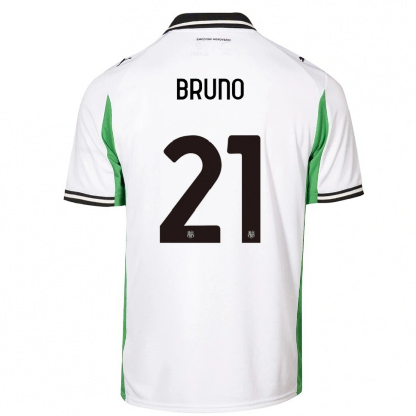 Danxen Herren Kevin Bruno #21 Weiß Grün Schwarz Auswärtstrikot Trikot 2025/26 T-Shirt Schweiz
