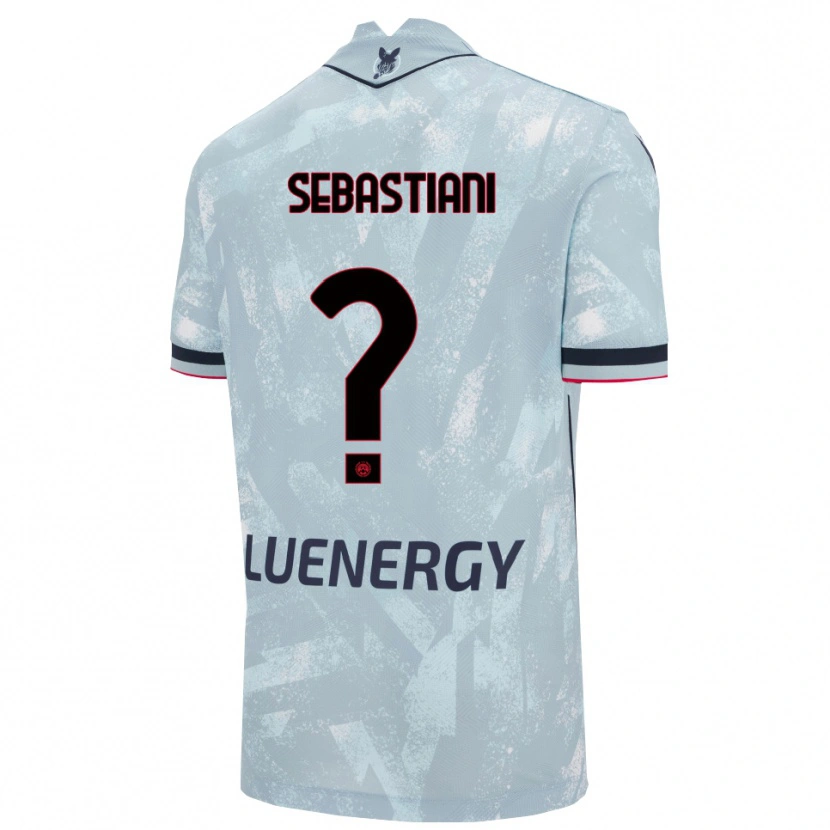 Danxen Herren Josè Alberto Sebastiani #0 Hellblau Schwarz Auswärtstrikot Trikot 2025/26 T-Shirt Schweiz