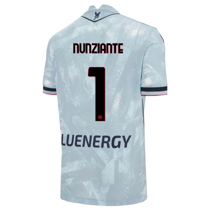 Danxen Herren Alessandro Nunziante #1 Hellblau Schwarz Auswärtstrikot Trikot 2025/26 T-Shirt Schweiz