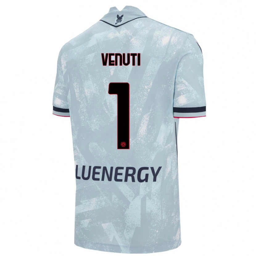 Danxen Herren Gioele Venuti #1 Hellblau Schwarz Auswärtstrikot Trikot 2025/26 T-Shirt Schweiz