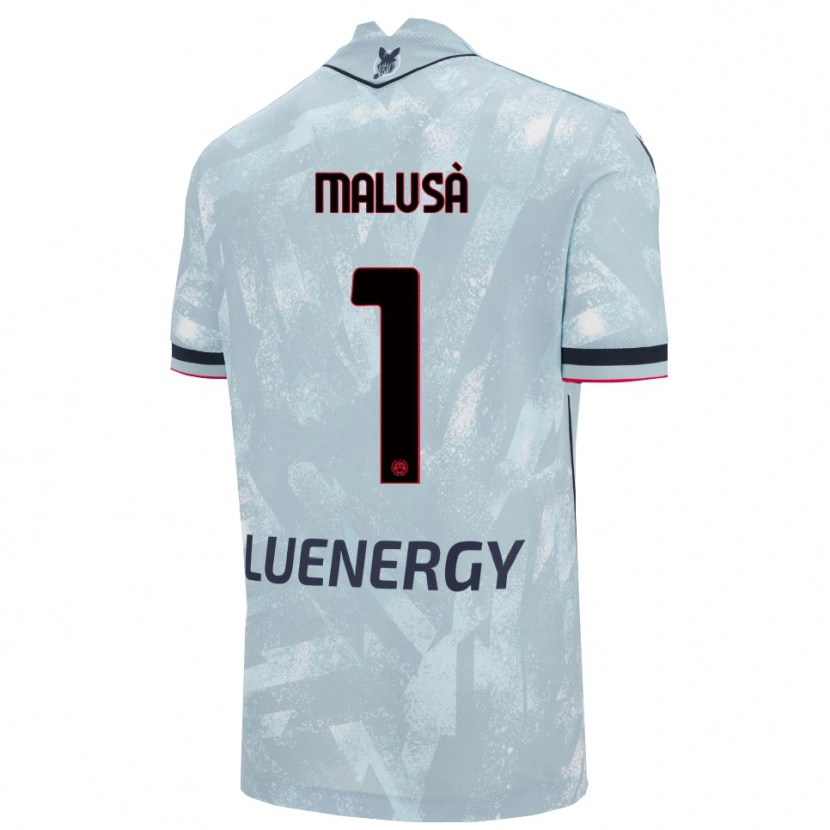 Danxen Herren Joel Malusà #1 Hellblau Schwarz Auswärtstrikot Trikot 2025/26 T-Shirt Schweiz