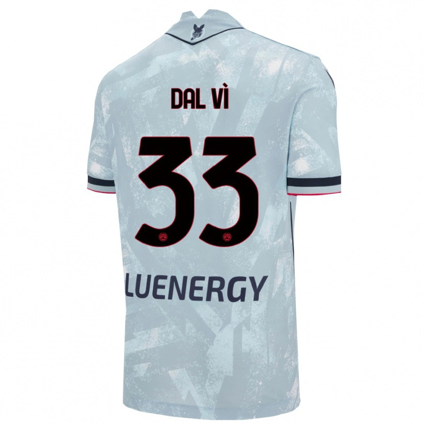 Danxen Herren Matteo Dal Vì #33 Hellblau Schwarz Auswärtstrikot Trikot 2025/26 T-Shirt Schweiz