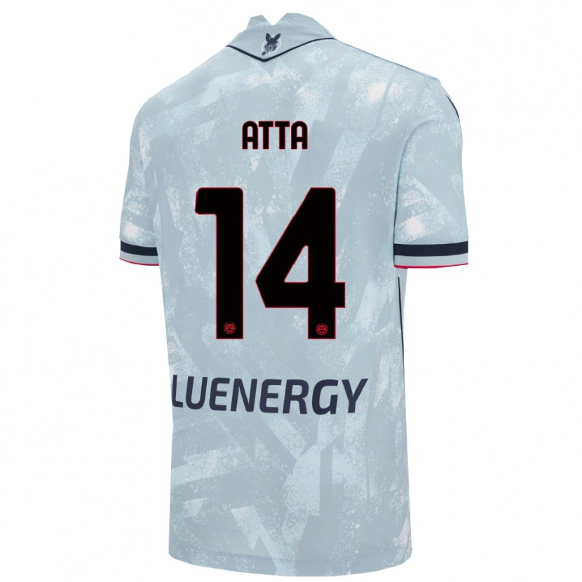 Danxen Herren Arthur Atta #14 Hellblau Schwarz Auswärtstrikot Trikot 2025/26 T-Shirt Schweiz