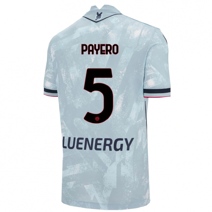 Danxen Herren Martín Payero #5 Hellblau Schwarz Auswärtstrikot Trikot 2025/26 T-Shirt Schweiz