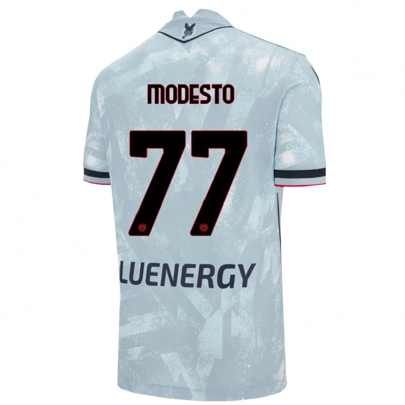 Danxen Herren Rui Modesto #77 Hellblau Schwarz Auswärtstrikot Trikot 2025/26 T-Shirt Schweiz