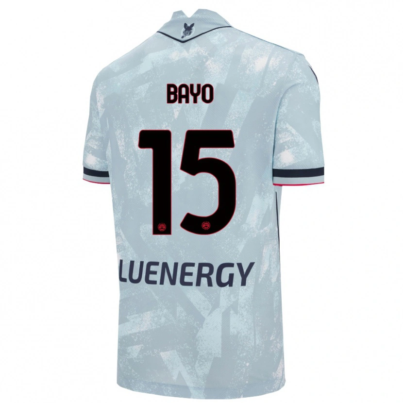 Danxen Herren Vakoun Bayo #15 Hellblau Schwarz Auswärtstrikot Trikot 2025/26 T-Shirt Schweiz