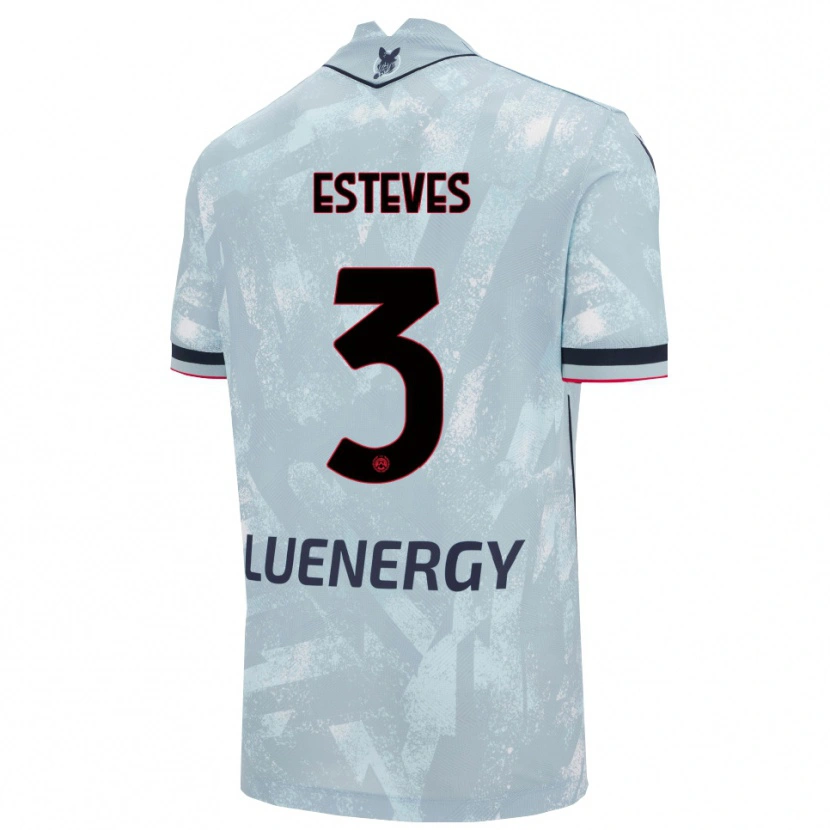 Danxen Herren Goncalo Esteves #3 Hellblau Schwarz Auswärtstrikot Trikot 2025/26 T-Shirt Schweiz