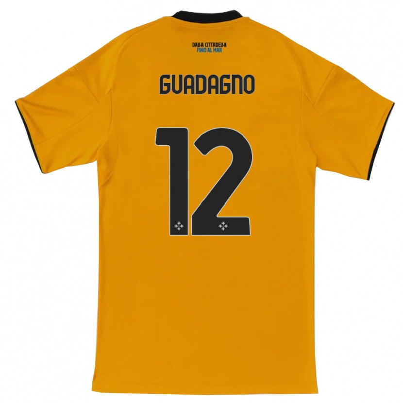 Danxen Herren Johan Guadagno #12 Orange Blau Auswärtstrikot Trikot 2025/26 T-Shirt Schweiz