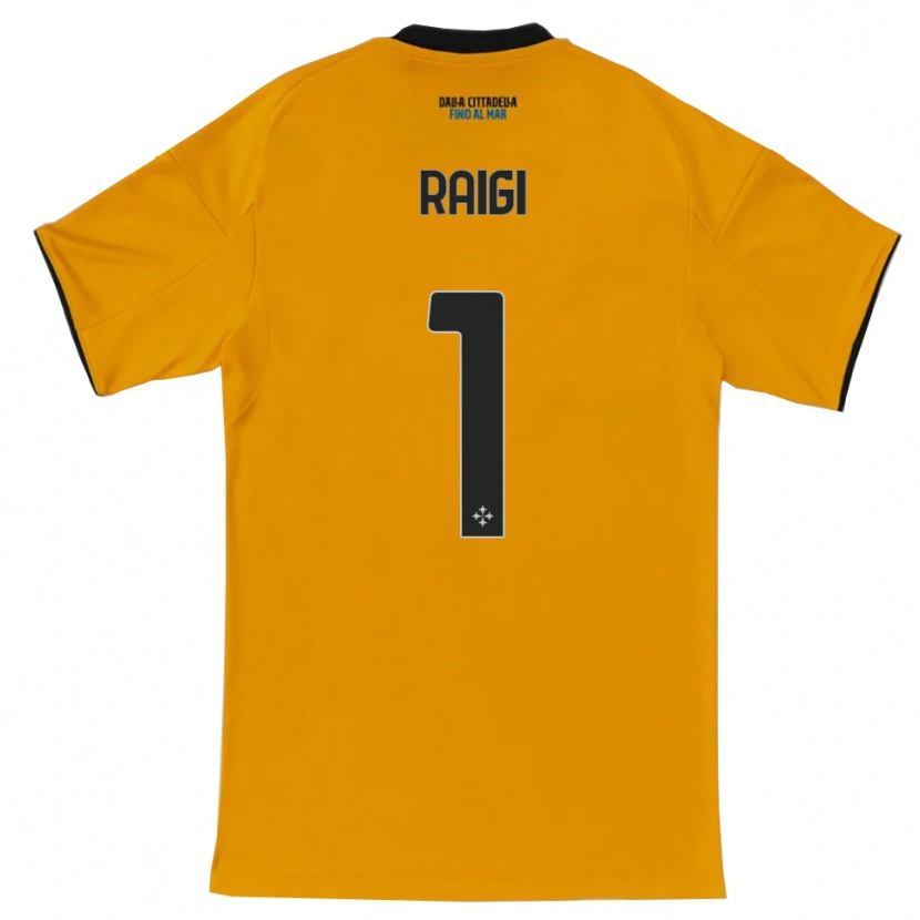 Danxen Herren Francesco Raigi #1 Orange Blau Auswärtstrikot Trikot 2025/26 T-Shirt Schweiz