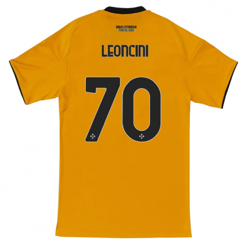 Danxen Herren Mattia Leoncini #70 Orange Blau Auswärtstrikot Trikot 2025/26 T-Shirt Schweiz