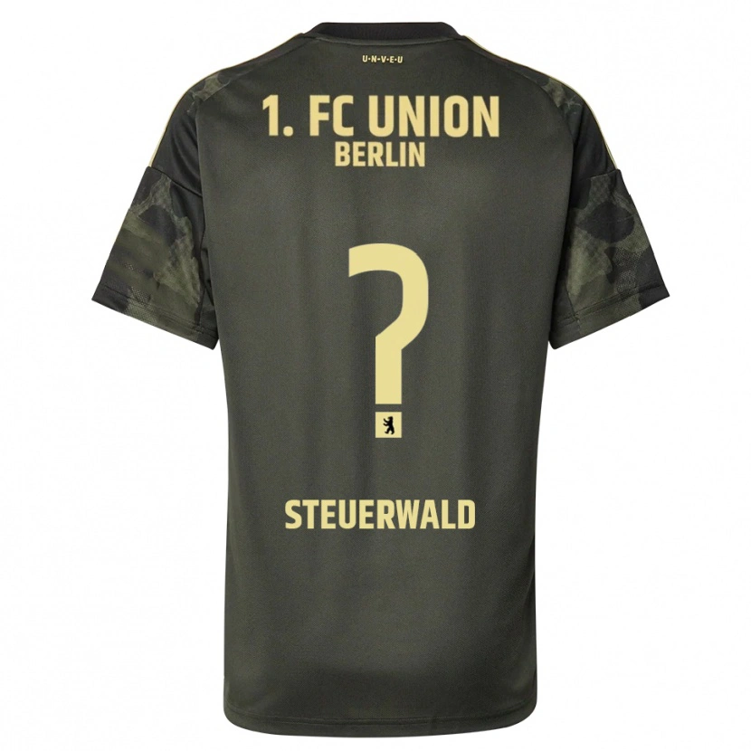 Danxen Herren Samantha Steuerwald #0 Dunkelgrün Schwarz Auswärtstrikot Trikot 2025/26 T-Shirt Schweiz