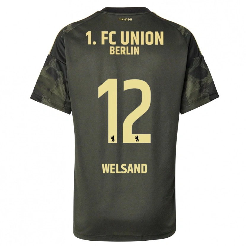 Danxen Herren Oskar Welsand #12 Dunkelgrün Schwarz Auswärtstrikot Trikot 2025/26 T-Shirt Schweiz