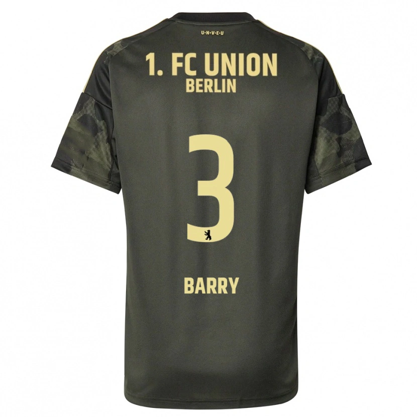 Danxen Herren Sadou Barry #3 Dunkelgrün Schwarz Auswärtstrikot Trikot 2025/26 T-Shirt Schweiz