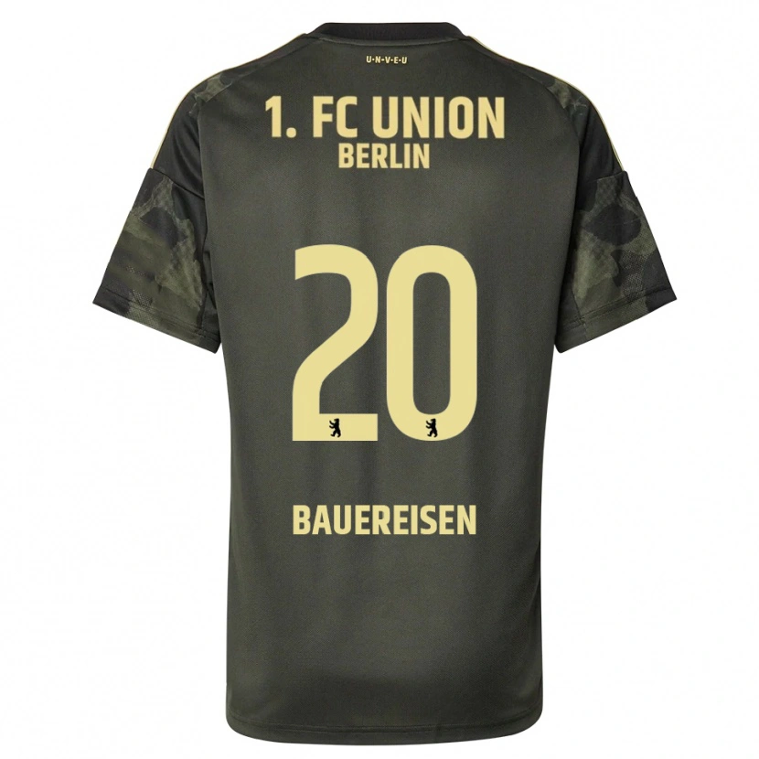 Danxen Herren Nele Bauereisen #20 Dunkelgrün Schwarz Auswärtstrikot Trikot 2025/26 T-Shirt Schweiz