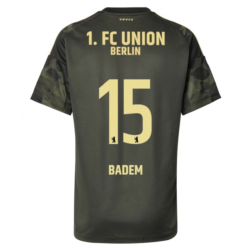 Danxen Herren Mert Badem #15 Dunkelgrün Schwarz Auswärtstrikot Trikot 2025/26 T-Shirt Schweiz