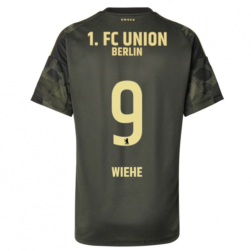 Danxen Herren Jakob Wiehe #9 Dunkelgrün Schwarz Auswärtstrikot Trikot 2025/26 T-Shirt Schweiz