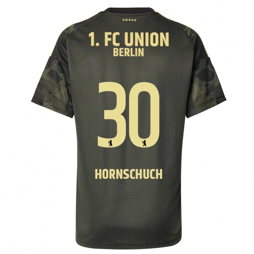 Danxen Herren Sarah Hornschuch #30 Dunkelgrün Schwarz Auswärtstrikot Trikot 2025/26 T-Shirt Schweiz