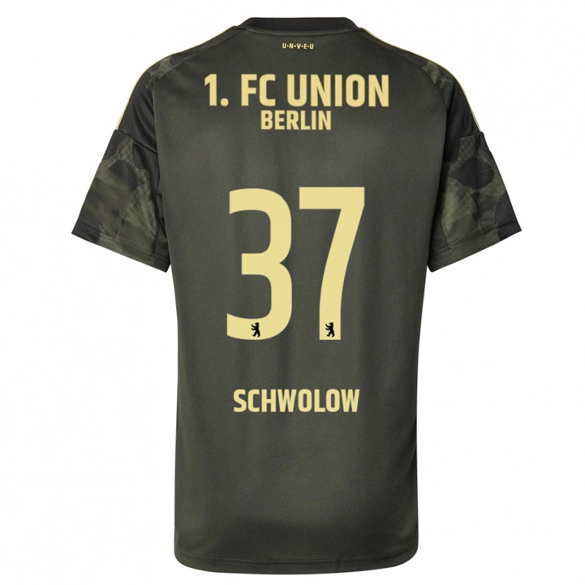 Danxen Herren Alexander Schwolow #37 Dunkelgrün Schwarz Auswärtstrikot Trikot 2025/26 T-Shirt Schweiz