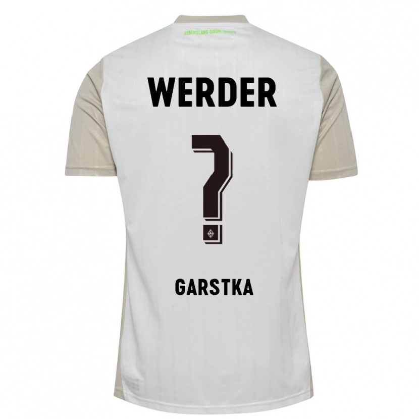 Danxen Herren Maximilian Garstka #0 Weiß Schwarz Auswärtstrikot Trikot 2025/26 T-Shirt Schweiz