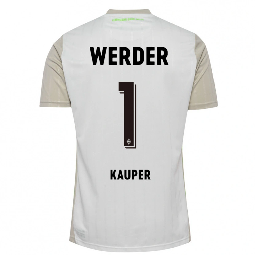 Danxen Herren Ben Käuper #1 Weiß Schwarz Auswärtstrikot Trikot 2025/26 T-Shirt Schweiz