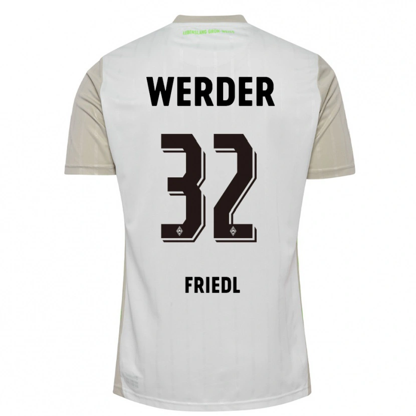 Danxen Herren Marco Friedl #32 Weiß Schwarz Auswärtstrikot Trikot 2025/26 T-Shirt Schweiz