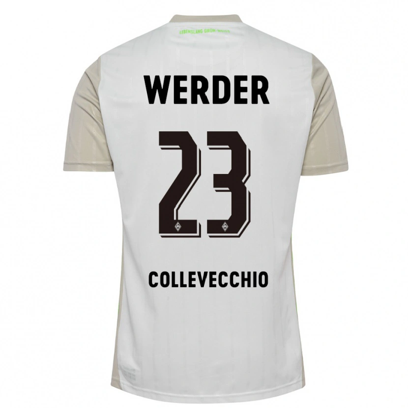 Danxen Herren Tomás Collevecchio #23 Weiß Schwarz Auswärtstrikot Trikot 2025/26 T-Shirt Schweiz