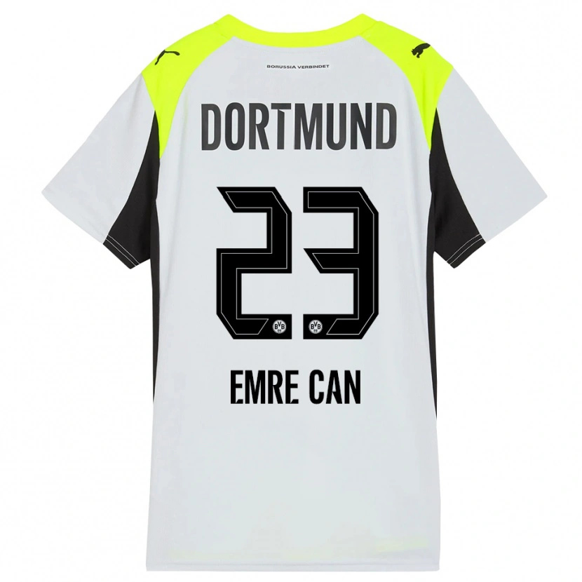 Danxen Herren Emre Can #23 Fluoreszierendes Gelb Auswärtstrikot Trikot 2025/26 T-Shirt Schweiz