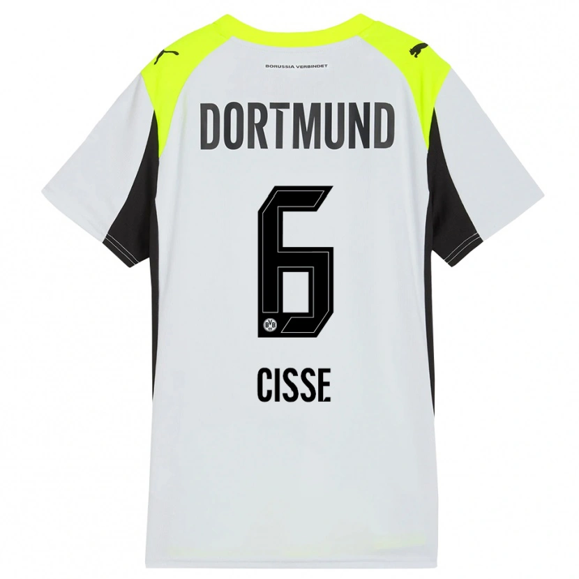 Danxen Herren Faroukou Cisse #6 Fluoreszierendes Gelb Auswärtstrikot Trikot 2025/26 T-Shirt Schweiz