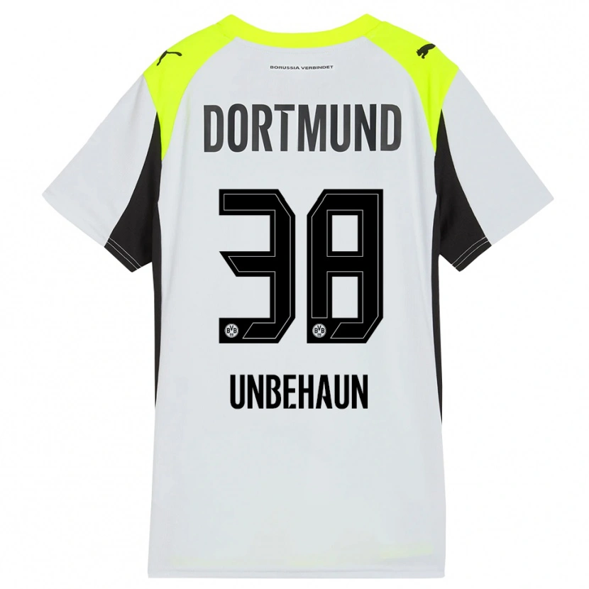 Danxen Herren Luca Unbehaun #38 Fluoreszierendes Gelb Auswärtstrikot Trikot 2025/26 T-Shirt Schweiz