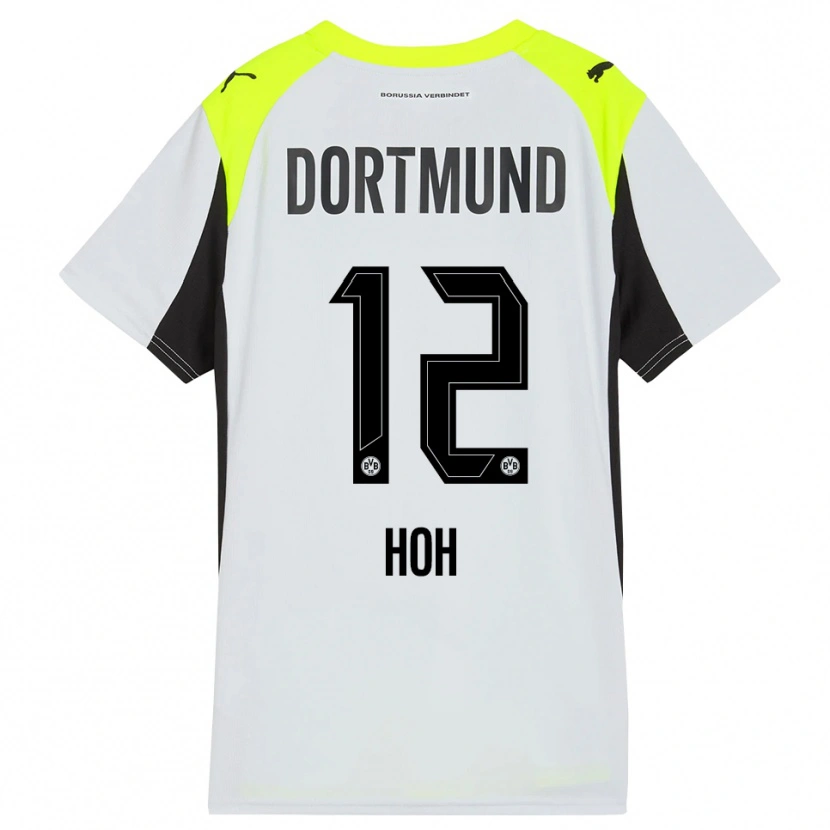 Danxen Herren Hendrik Hoh #12 Fluoreszierendes Gelb Auswärtstrikot Trikot 2025/26 T-Shirt Schweiz