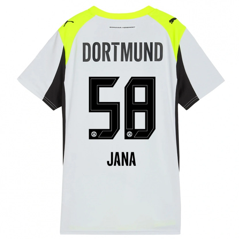 Danxen Herren Nordberg Jana #58 Fluoreszierendes Gelb Auswärtstrikot Trikot 2025/26 T-Shirt Schweiz