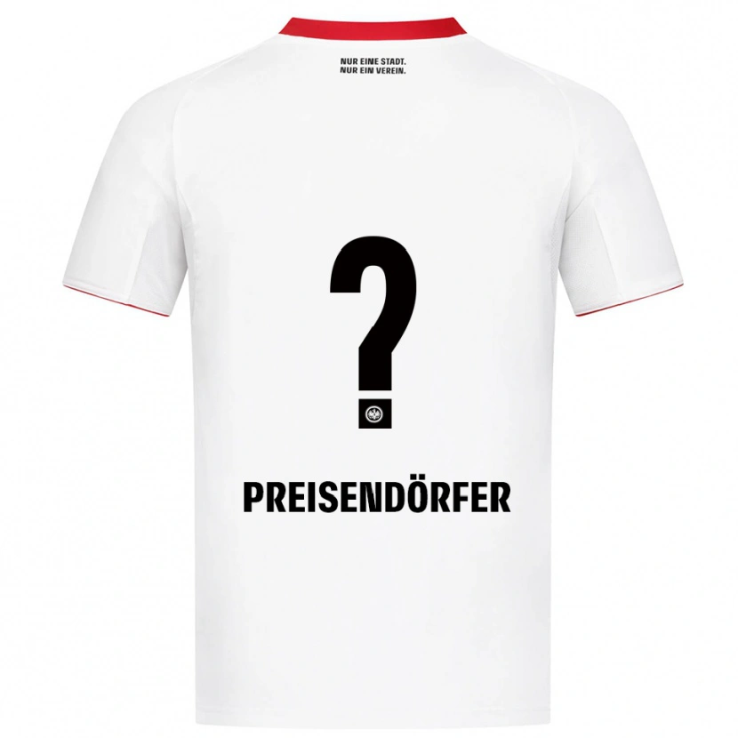 Danxen Herren Constantin Preisendörfer #0 Weiß Rot Auswärtstrikot Trikot 2025/26 T-Shirt Schweiz