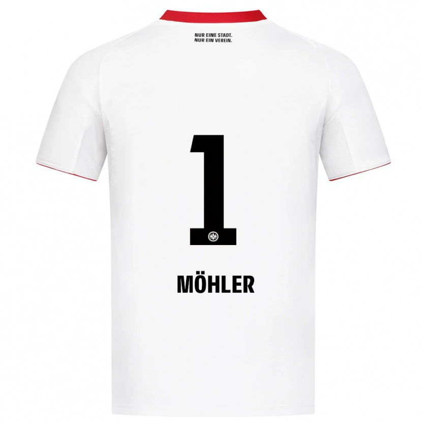 Danxen Herren Emil Möhler #1 Weiß Rot Auswärtstrikot Trikot 2025/26 T-Shirt Schweiz