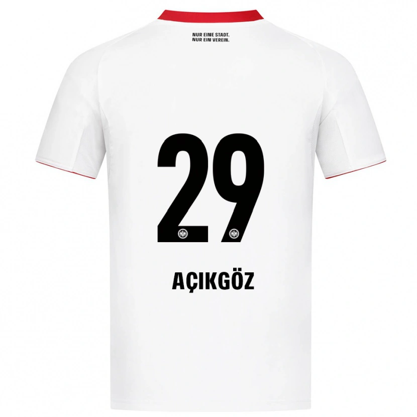 Danxen Herren Dilara Açıkgöz #29 Weiß Rot Auswärtstrikot Trikot 2025/26 T-Shirt Schweiz
