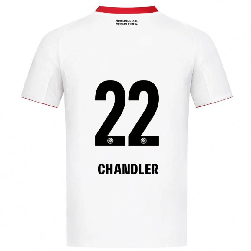 Danxen Herren Timothy Chandler #22 Weiß Rot Auswärtstrikot Trikot 2025/26 T-Shirt Schweiz