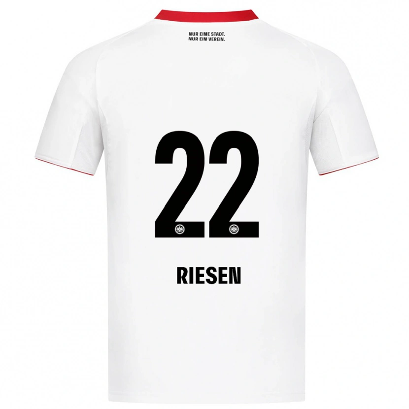 Danxen Herren Nadine Riesen #22 Weiß Rot Auswärtstrikot Trikot 2025/26 T-Shirt Schweiz