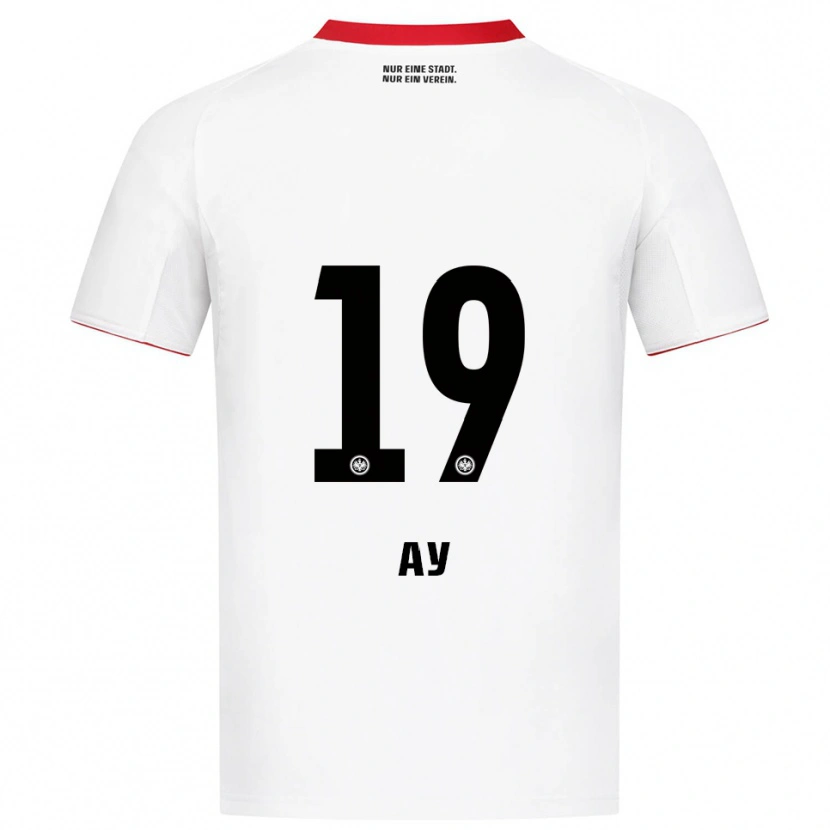 Danxen Herren Pusat Ay #19 Weiß Rot Auswärtstrikot Trikot 2025/26 T-Shirt Schweiz