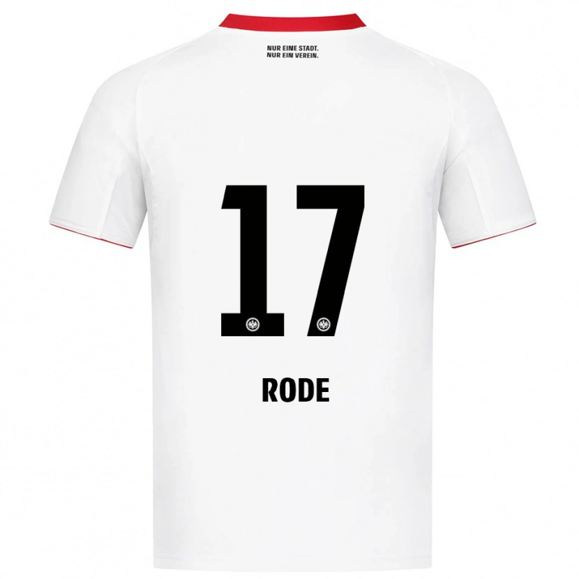 Danxen Herren Sebastian Rode #17 Weiß Rot Auswärtstrikot Trikot 2025/26 T-Shirt Schweiz